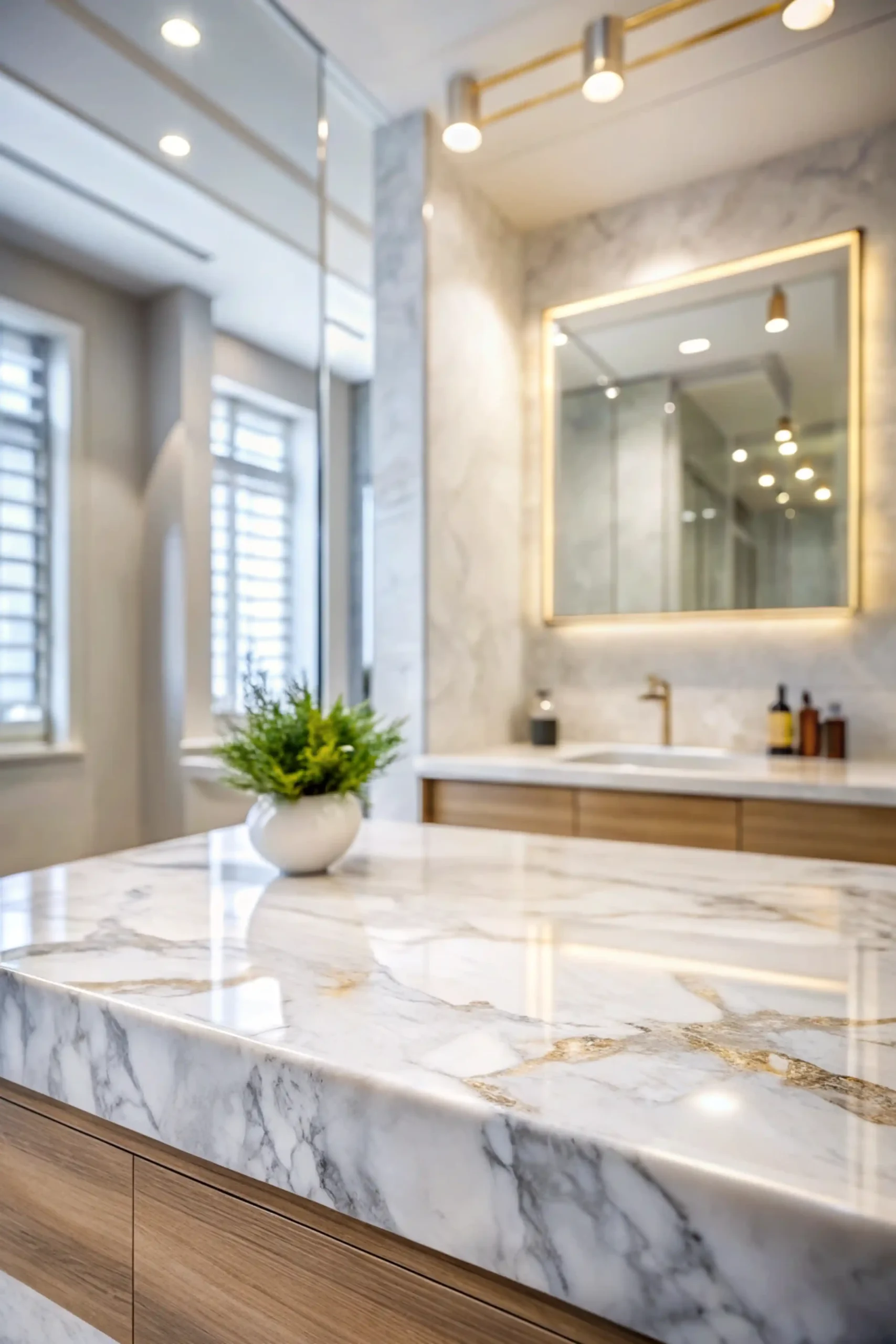 replace bathroom sink countertop